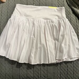 All in motion White Pleated Women's Skort NWT